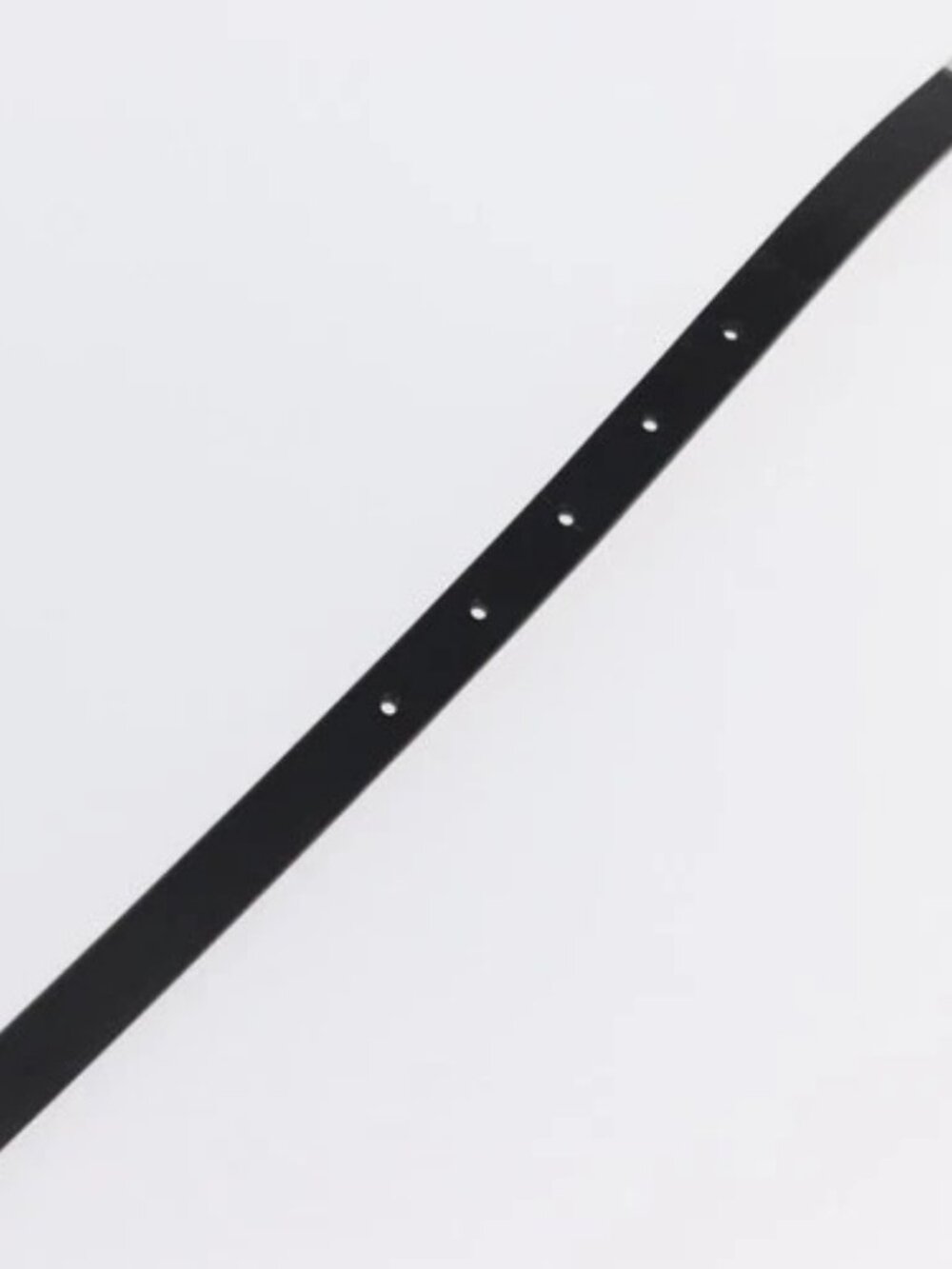 LOUIS VUITTON Ceinture Carre Belt Leather 37"" Black LV Auth ka1715 - Picture 7 of 11